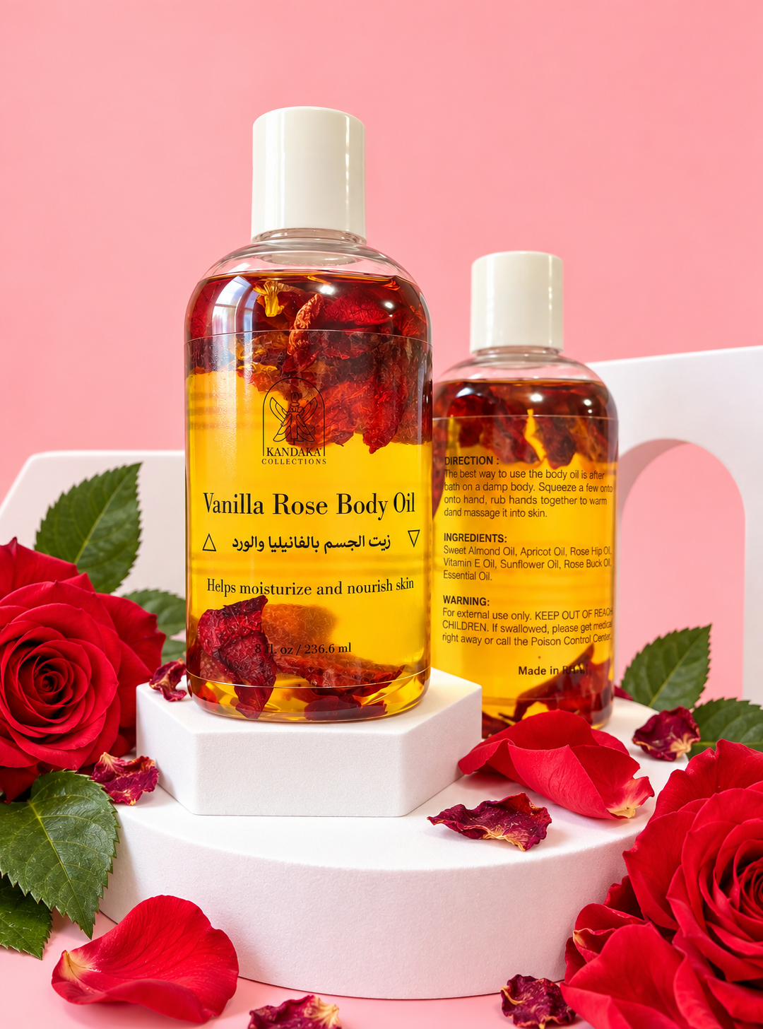 Vanilla Rose Body Oil